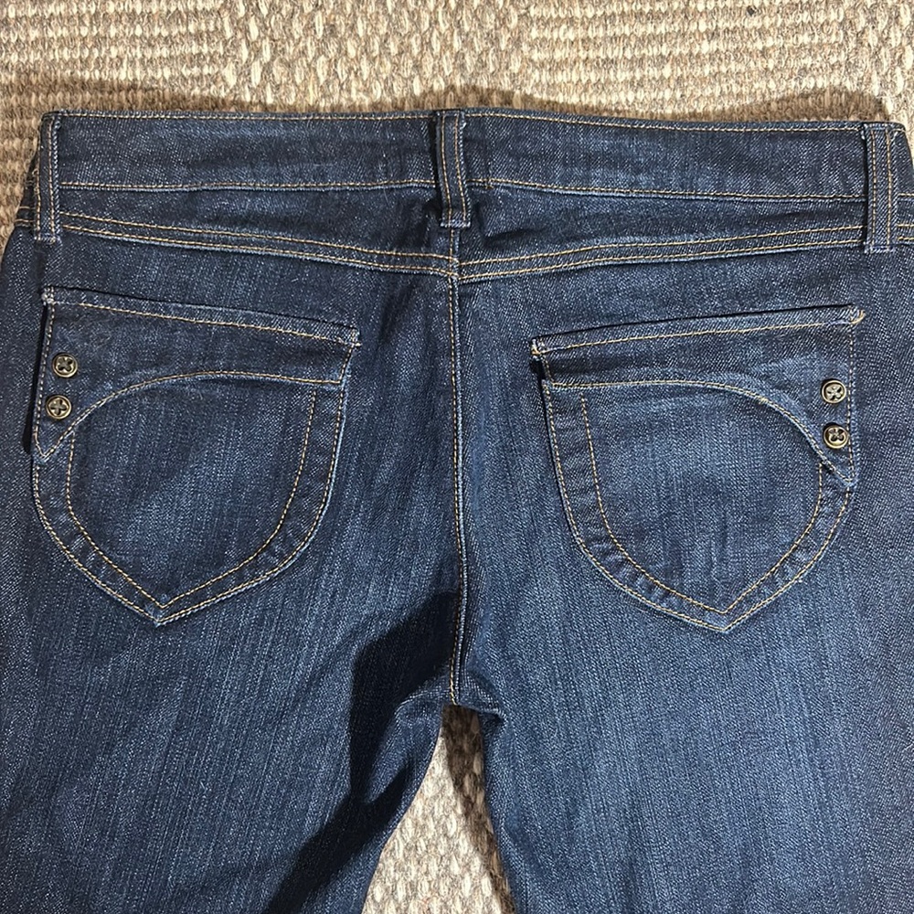 Woman’s Duarte bootcut jeans, Sz 30, 34.5” inseam